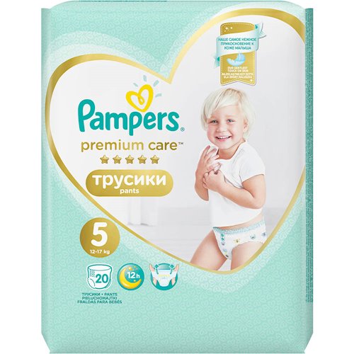 Pampers подгузники-трусики premium Care pants junior (12-18кг) средняя упаковка/1 (4015400681243)